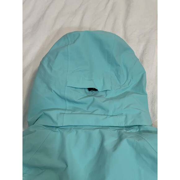 the north face Women’s 2 in 1 jacket Sz M Removable Inner Fleece & Hood Teal - Picture 13 of 16